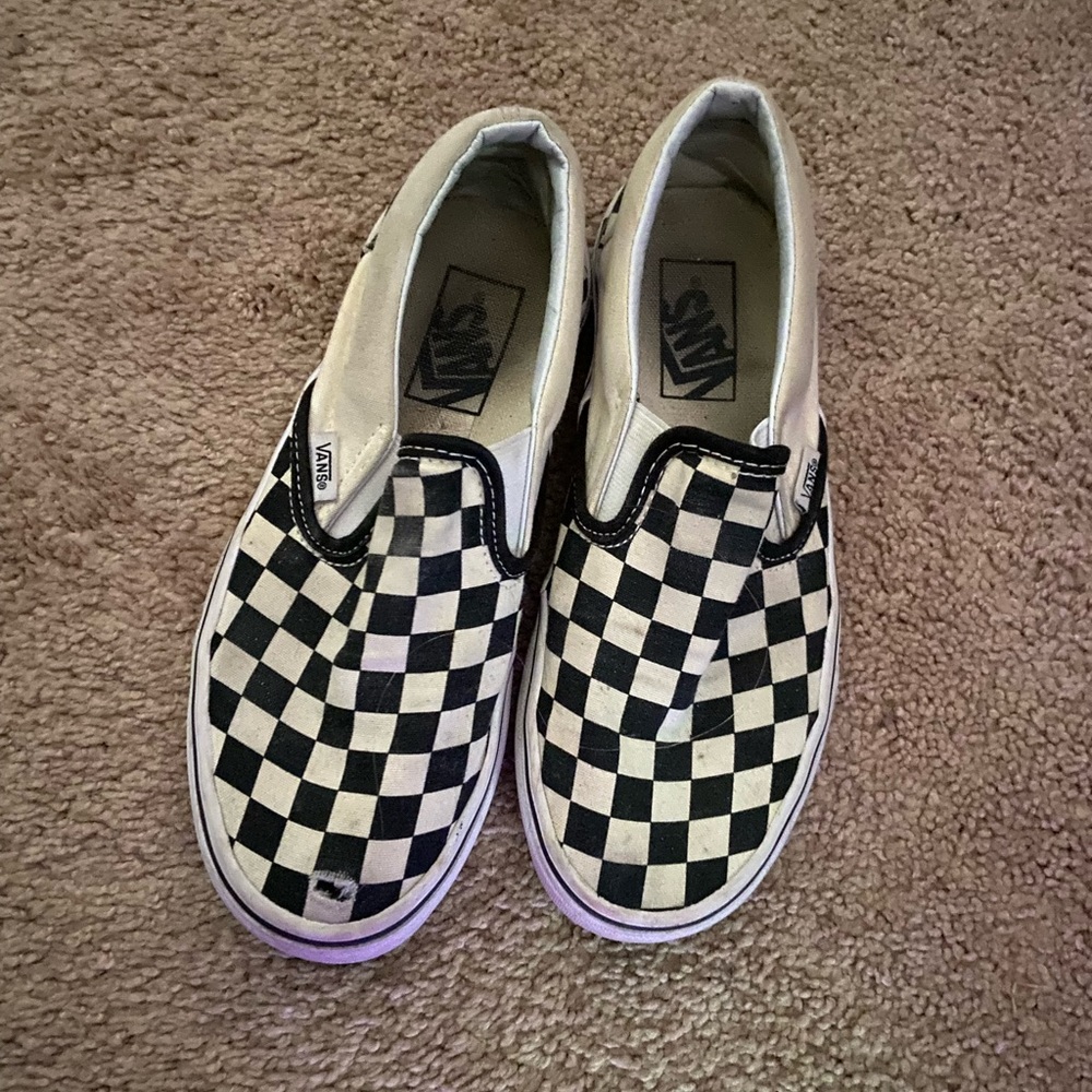 Vans Classic Checkerboard White & Black